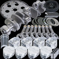 Eagle Chevy 350 1Pc 3.750in Crank 5.700in I-Beam Rod 4.000in Pistons 168 Tooth FP Balanced Assembly