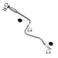 GLASSPACK CHERRY BOMB STRAIGHT 3.50IN CASE 2.25IN CORE 2.25IN NECKS 23IN OAL