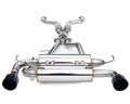 Invidia 03-08 Infiniti FX35/45 Gemini Single Layer Titanium Tip Cat-back Exhaust