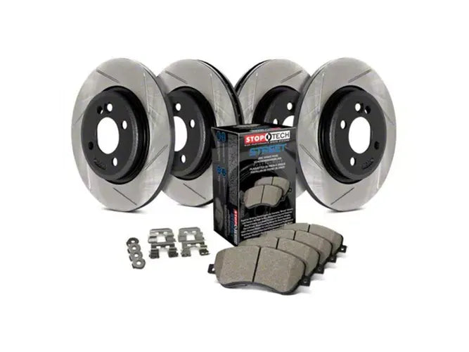 Street Axle Pack Slotted; Frt & RR