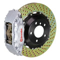 Brembo 89-94 Carrera/90-94 Carrera Front GT BBK 6 Piston Cast 355x32 2pc Rotor Slotted Type1-Yellow