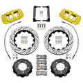 Wilwood 99-12 Porsche 911 (996/997) Aero6 Front Brake Kit Drill/Slot 14.00in Rotor W/Lines - Red