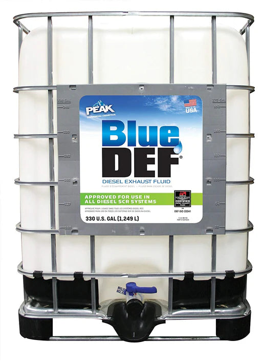 BLUE DEF IN 330 GALLON
