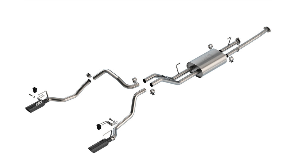 Borla black cat-back exhaust