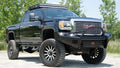 15C SIERRA 2500/3500HD FRONT RANCH BUMPER W/ NO GUARD W/ TOW HOOKS