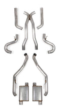 Exhaust System Fits 1964-1967 GM A-Body LS Swap Exhaust System 3 Inch, 304 Stainless Steel Hooker BlackHeart