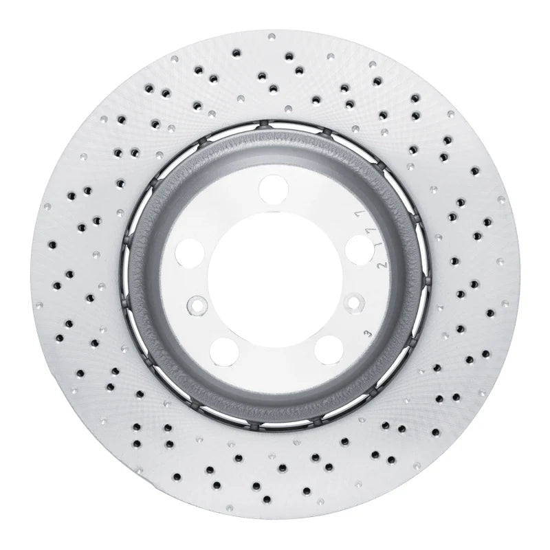 DFC 13-19 Porsche 911 Right Rear Drilled Hi-Carbon Alloy Geomet Coated Rotor