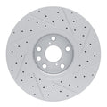 DFC 06-20 Lexus Gs350 Left Front Drilled & Slotted Geoperformance Rotor