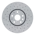 DFC 06-20 Lexus Gs350 Left Front Drilled & Slotted Geoperformance Rotor