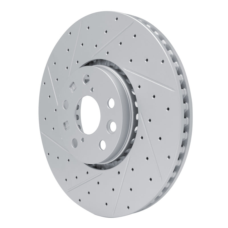 DFC 06-20 Lexus Gs350 Left Front Drilled & Slotted Geoperformance Rotor