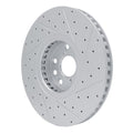 DFC 06-20 Lexus Gs350 Left Front Drilled & Slotted Geoperformance Rotor