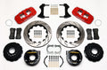 Wilwood AERO4 Rear P-Brake Kit 14.00in Chevy 12 Bolt w/ C-Clips