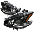 PROJECTOR HEADLIGHT BLACK HOUSING
