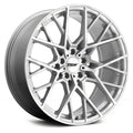 TSW Alloy Wheels silver auto part