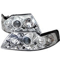 SPYDER headlights close-up