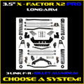 Rock Krawler 2018+ Jeep Wrangler JL 4DR 3.5in X Factor X2 Pro Long Arm Suspension - Stage 1