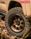 Raceline auto part close-up