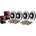 Centric OE Coated Front & Rear Brake Kit (4 Wheel)