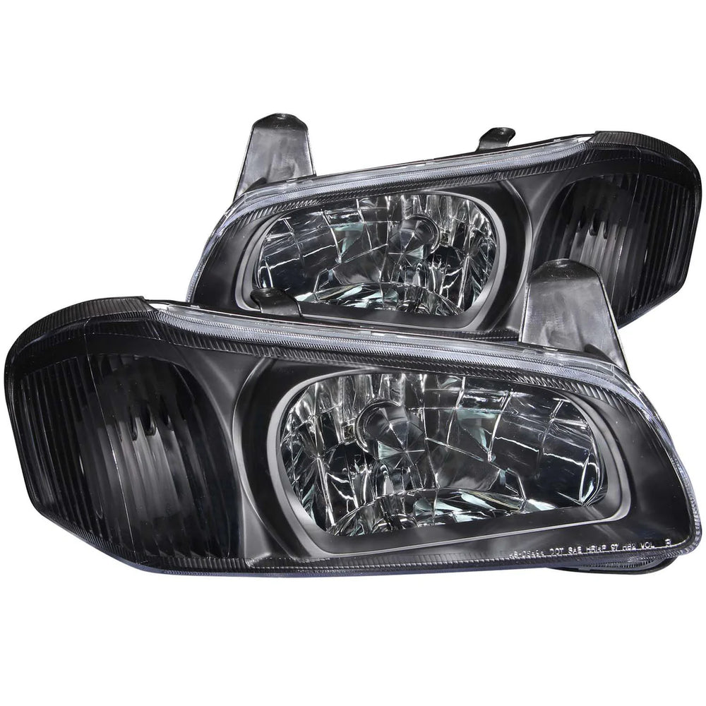 0001 MAXIMA HEADLIGHTS CRYSTAL BLACK