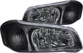 0001 MAXIMA HEADLIGHTS CRYSTAL BLACK