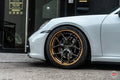 Vossen auto part installed view