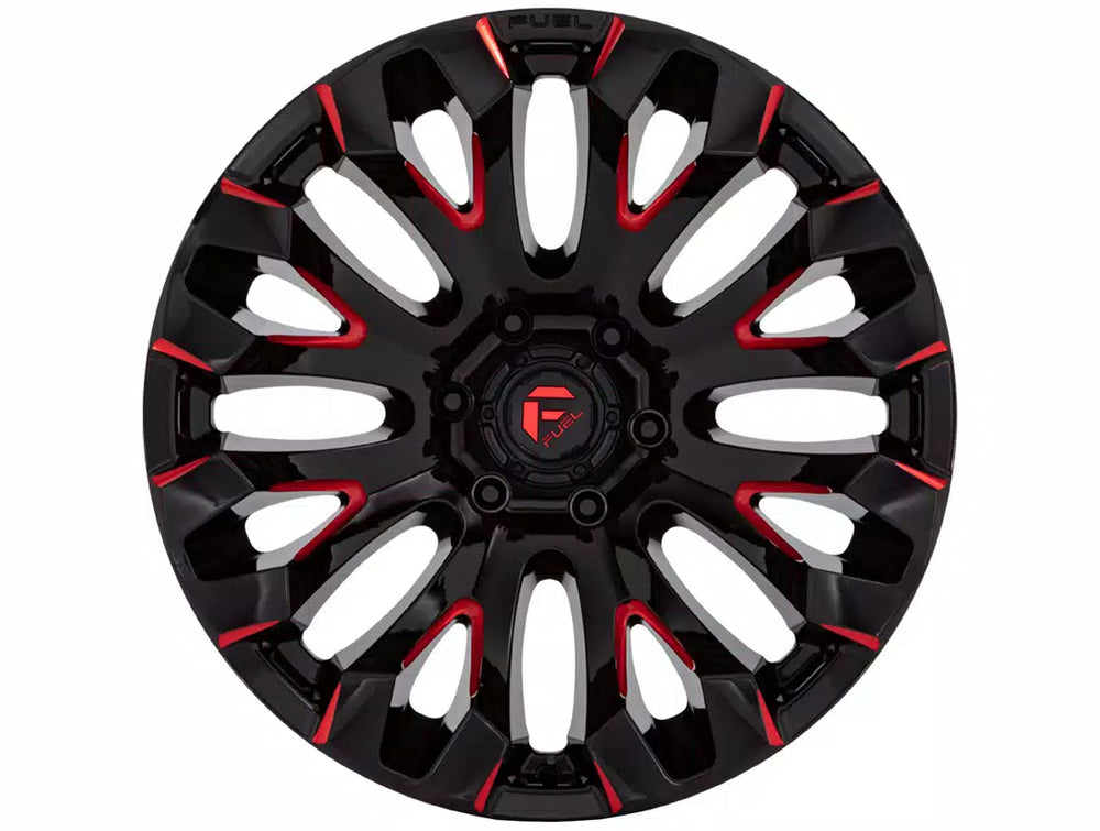 D829 20X10 8X180 G-BLK MILL-RD -18M