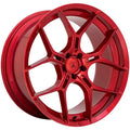 ABL37 22X9 5X115 C-RED 15MM