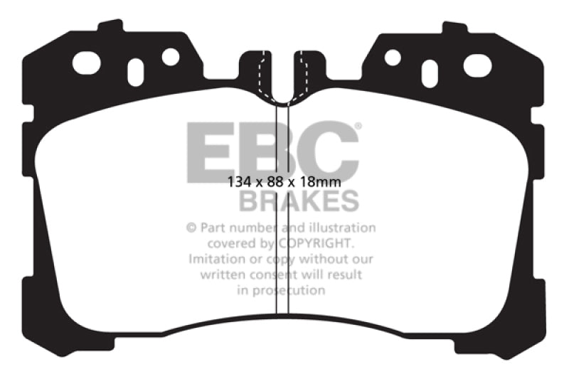 EBC S2 Brake Pad and Rotor Kit