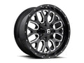 ~(47 lbs. 25X25X13)~ TITAN 22x10 6x135.00/6x139.70 GLOSS BLACK MILLED (-18 mm)