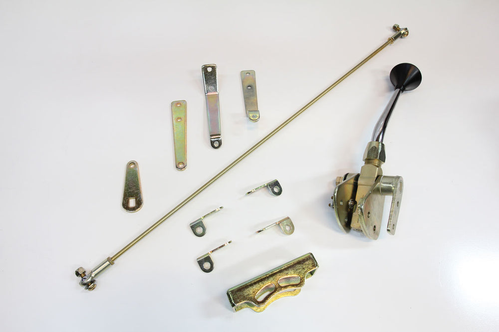 FM SHIFTER GM 4L60E BLACK 4' STRAIG