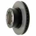R1 88-98 Ford F59 Commercial Stripped Chassis Front Right Drilled & Slotted Black Brake Rotor