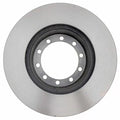 R1 88-98 Ford F59 Commercial Stripped Chassis Front Right Drilled & Slotted Black Brake Rotor