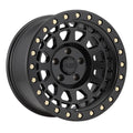 PRIMM 18x9.5 6/139.7 ET12 CB112.1 MATTE BLACK W/BRASS BOLTS