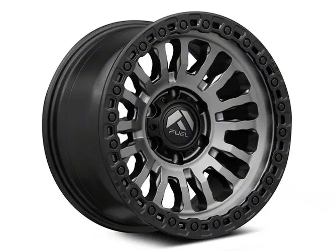 D857 20X10 6X135 M-GNMTL BLK -18MM