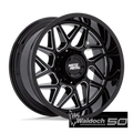 MO812 20X9 8X6.5 G-BLK MILL 1MM
