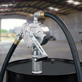 ROTARY HAND PUMP W/8FT HOSE & MANUAL NOZZLE