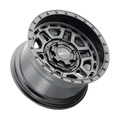 Weld Off-Road Crux 17x9in / 5x114.3 BP / ET -35 / 78.1mm Bore - Satin Black Wheel