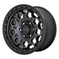 TREK 17X8 5X4.25 38MM SATIN BLACK W/ GRAY TINT