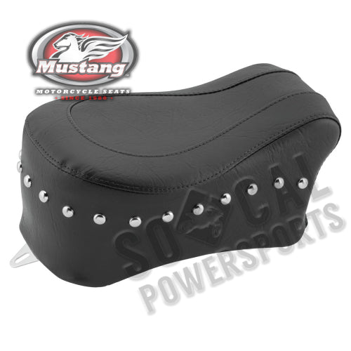 Mustang 82-03 Harley Sportster Standard Touring Passenger Seat w/Studs - Black