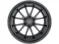 Method Raised MR802 20x9 / 6x5.5 BP / 0mm Offset / 106.25mm Bore - Double Black Milled Wheel