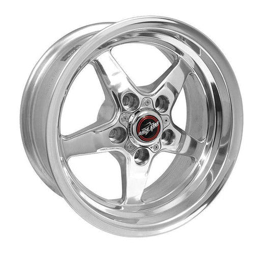 Race Star 92 Drag Star 15x8.00 5x4.75bc 4.00bs Direct Drill Polished Wheel
