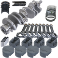 Eagle Ford 351W 4.000in Crank 6.250in I-Beam Rods -6.6cc Flat Top 4.030in Pistons Rotating Assembly