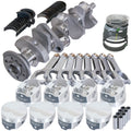 Eagle Chevy 350 3.480in Crank 5.700in H-Beam -3.7cc Flat Top 4.060in Pistons Rotating Assembly