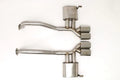 2.5 Inch Cat-Back Sport Dual Exhaust w/ Polished 3.5 Inch Tips 97-04 Corvette / Z06 5.7L Stainless Steel Corsa Performance