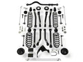 0718 JEEP WRANGLER JK 4DOOR 4 LIFT KIT W/ 8 ALPINE FLEXARMS & TRACK BAR
