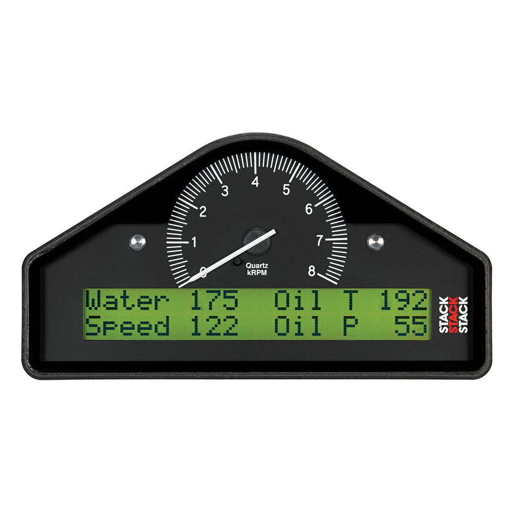 ACTION REPLAY DASH BLK 0613K RPM (BAR DEG. C KM/H)
