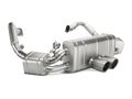 Akrapovic 16-16 Porsche Boxster Spyder / Cayman GT4 (981) Slip-On Line (Titanium) w/ Titanium Tips
