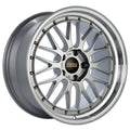 BBS LM 19x9.5 5x112 ET23 Diamond Black Center Diamond Cut Lip Wheel - 82mm PFS/Clip Required