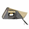 Overland Vehicle Systems HD Bundu 4 - Hard Shell Roof Top Tent 4 Person Grey Body Black Rainfly