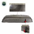 Overland Vehicle Systems HD Bundu 4 - Hard Shell Roof Top Tent 4 Person Grey Body Black Rainfly